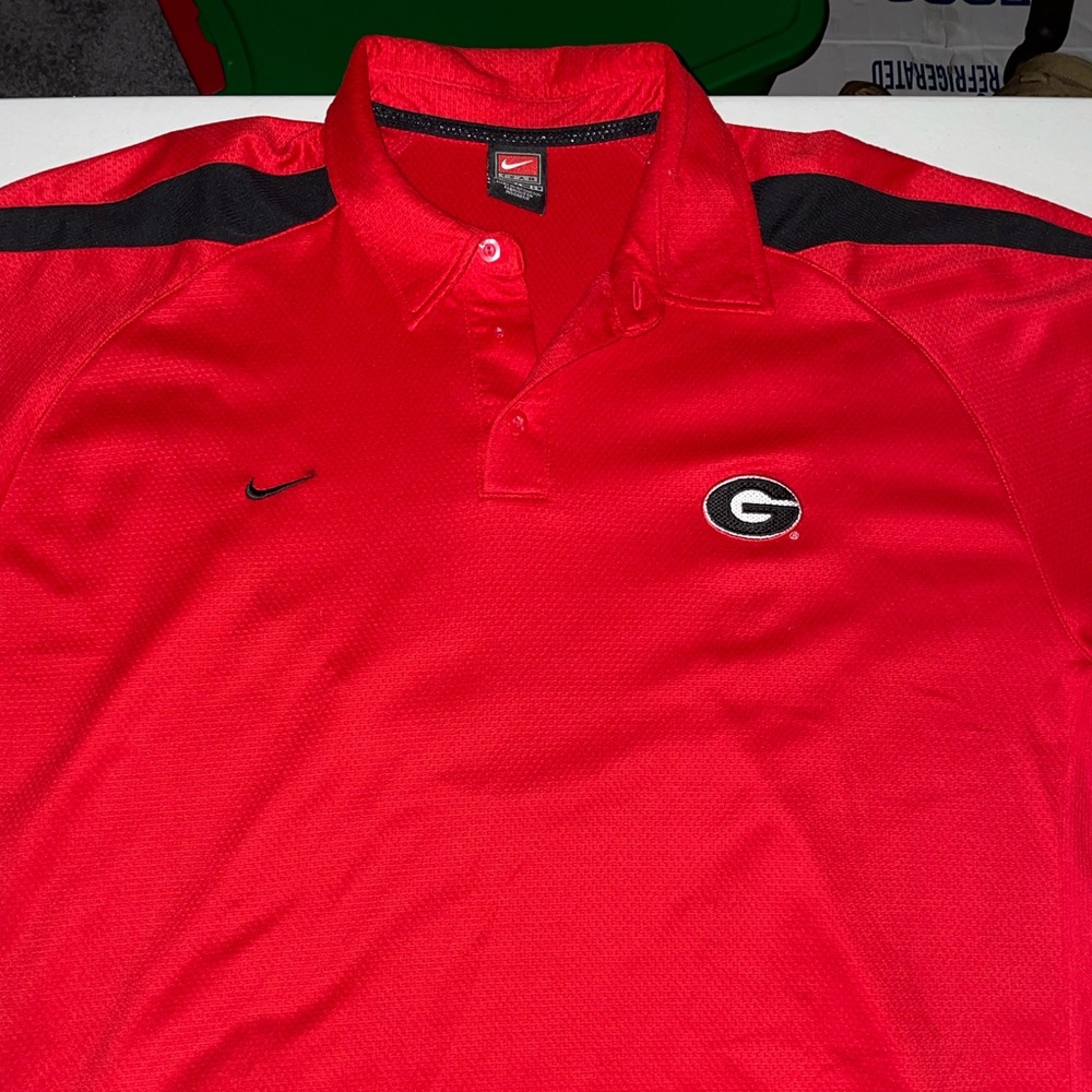 Short sleeve Nike UGA game day polo